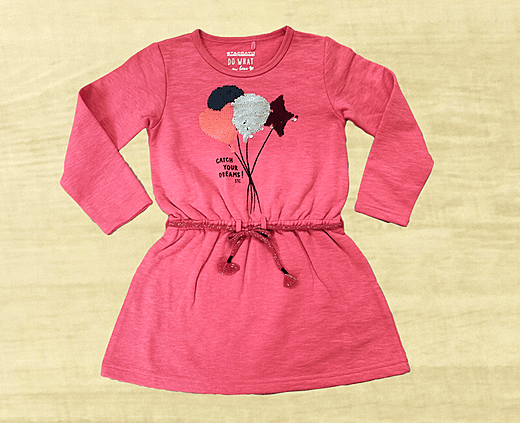 Girls Melange Dress
