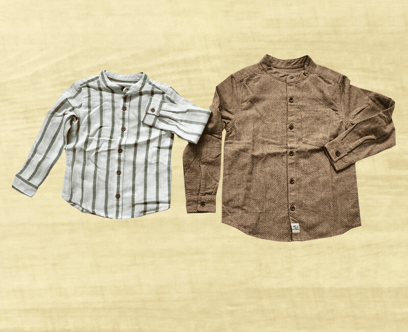 Boys Cotton Dobby Shirts