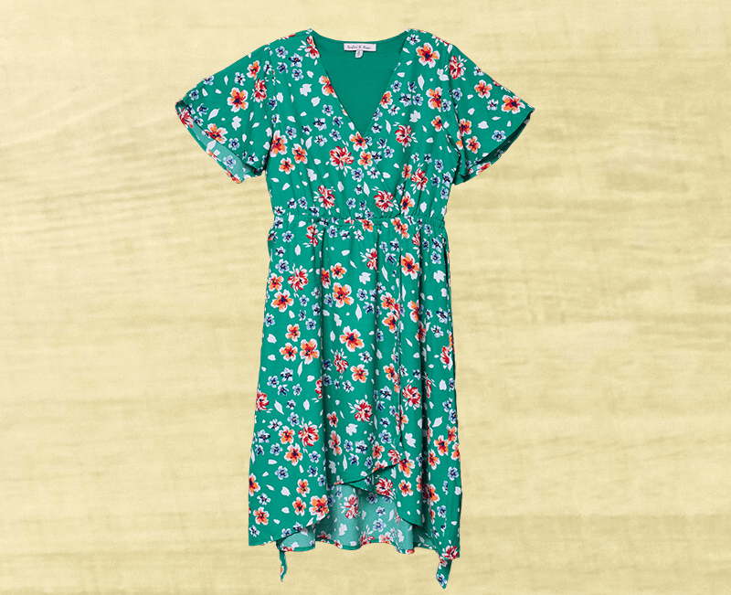 Ladies AOP Viscose Dress