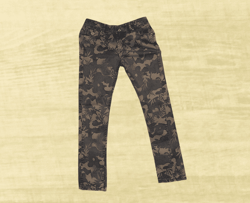 Ladies Camo Twill Pant