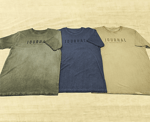 Mens Cotton Jersey Tee - Cold Pigment Dyed