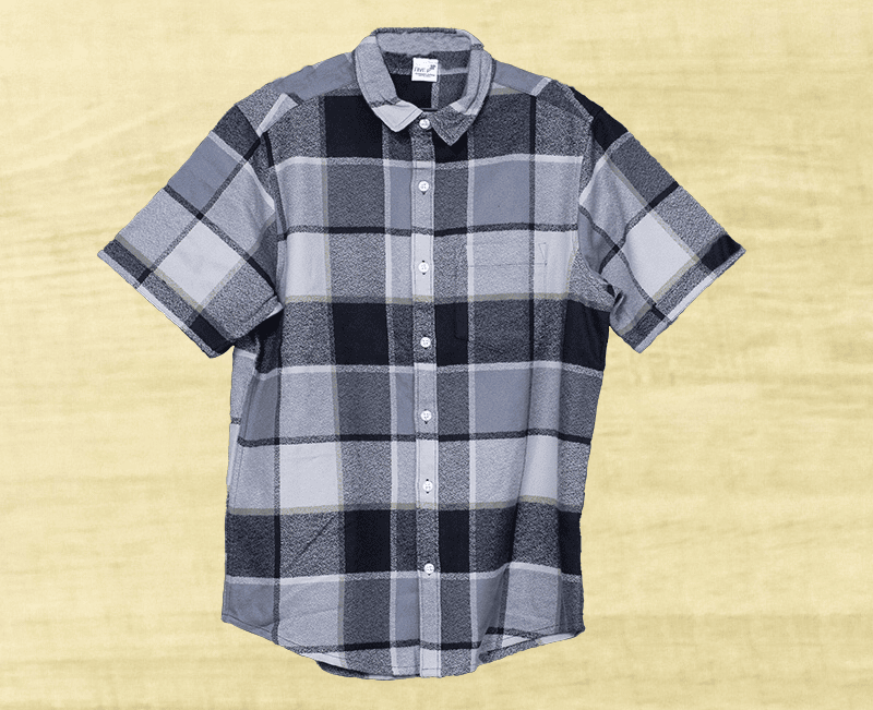Mens  Y-Dyed Grindle Melange Shirt