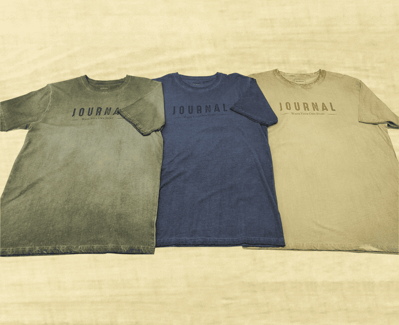 Mens Cotton Jersey Tee - Cold Pigment Dyed