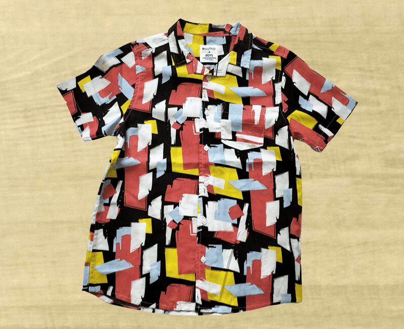 Mens Rayon Printed Shirt
