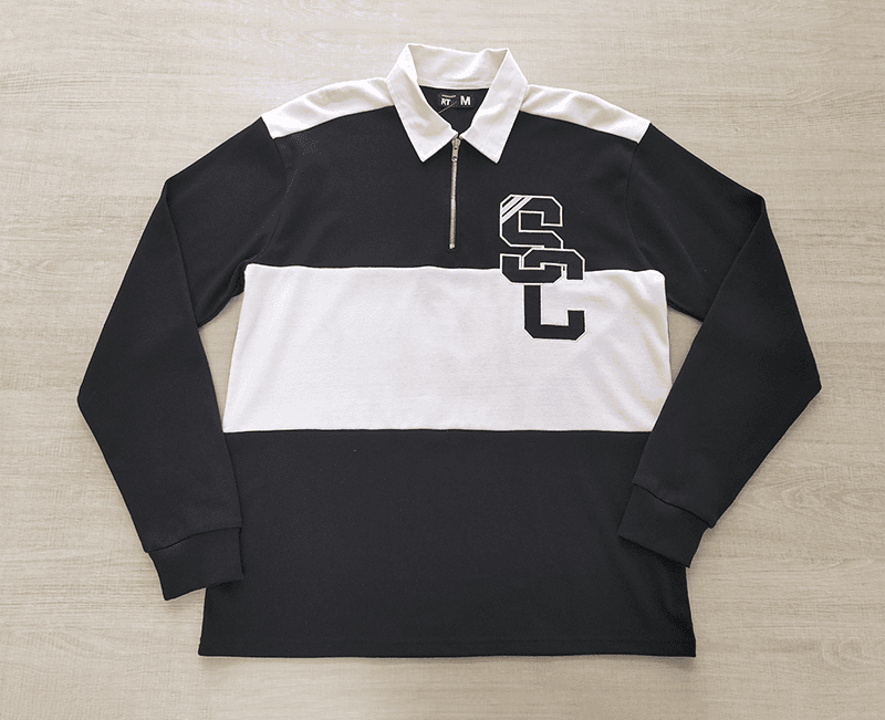 Mens Recycled Interlock Colorblock Polo